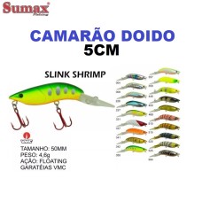 Isca Artificial Sumax Camarão Doido 50f 4,6g 5cm 